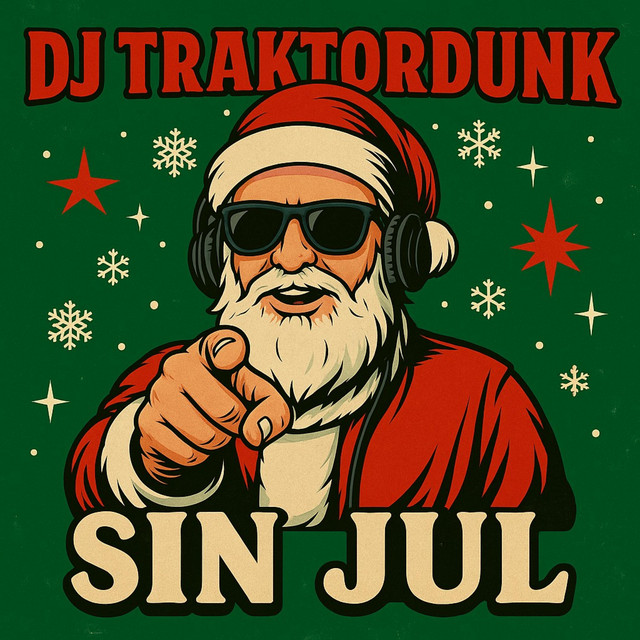 Cover til DJ TraktorDunk sin Jul